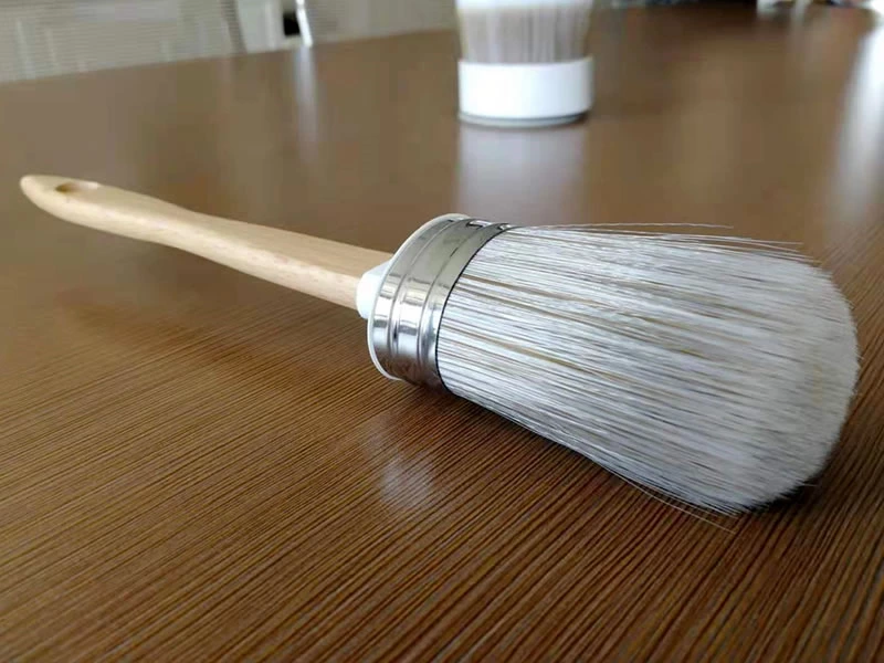 Furniture wax brush